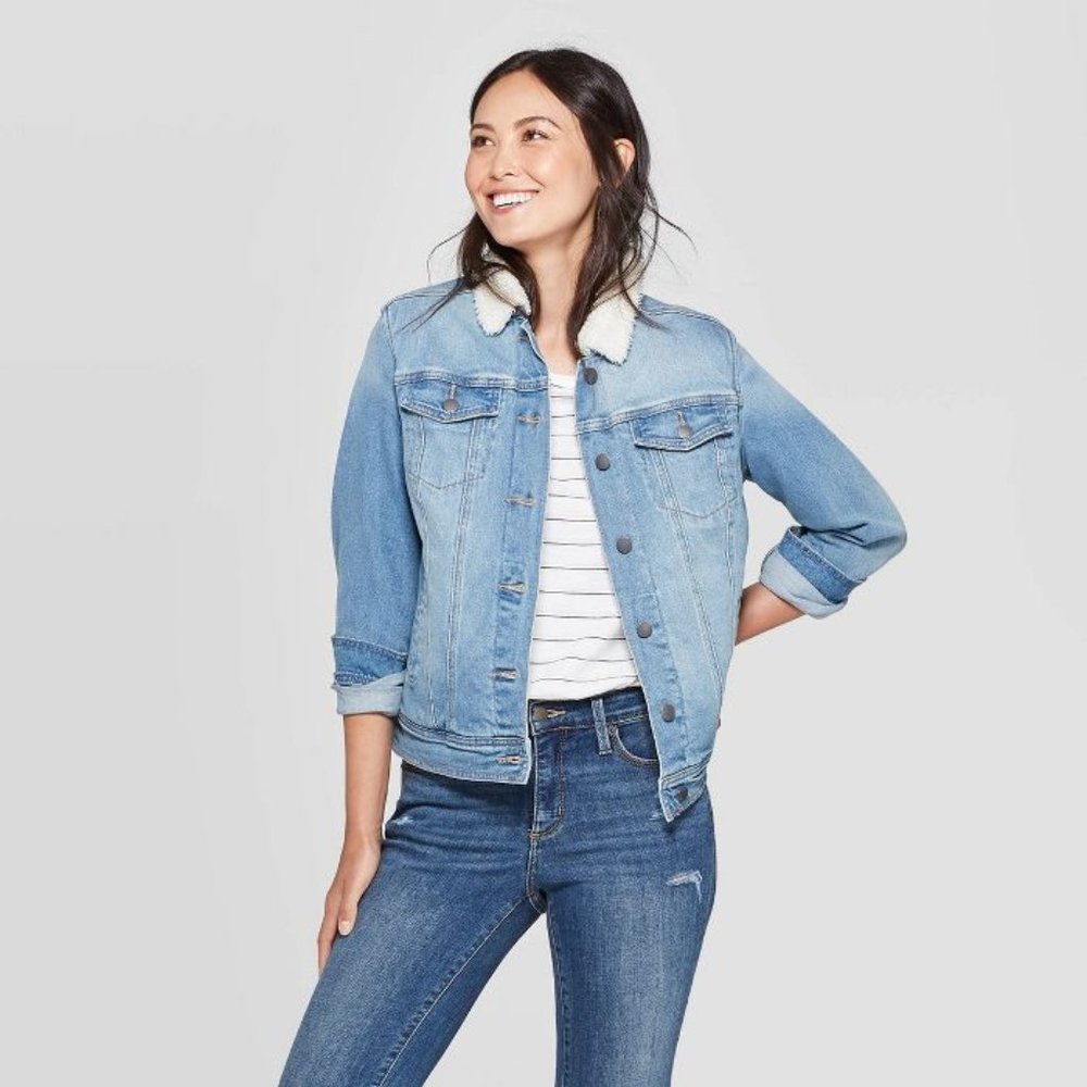 Sherpa Jacket - Universal Thread™ Light Wash